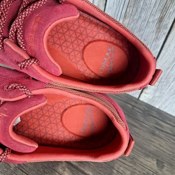 Dansko Paisley Outdoor Waterproof Vibram Sneaker Women's Sz 9.5-10 EU40 Red VGC