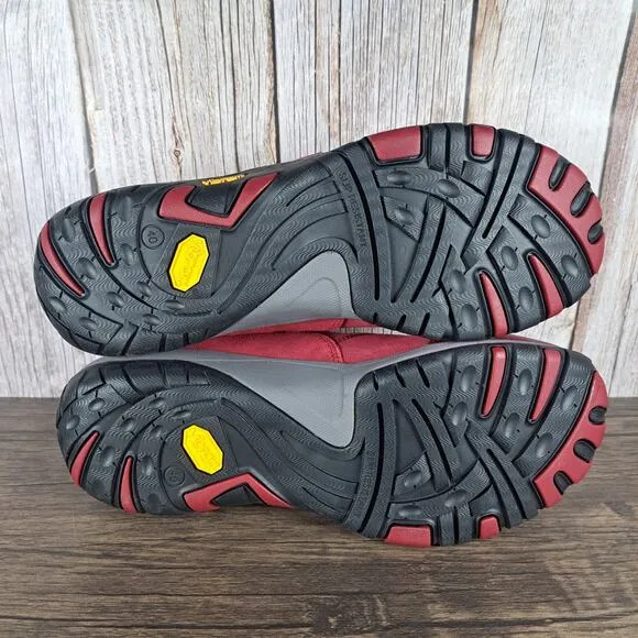 Dansko Paisley Outdoor Waterproof Vibram Sneaker Women's Sz 9.5-10 EU40 Red VGC