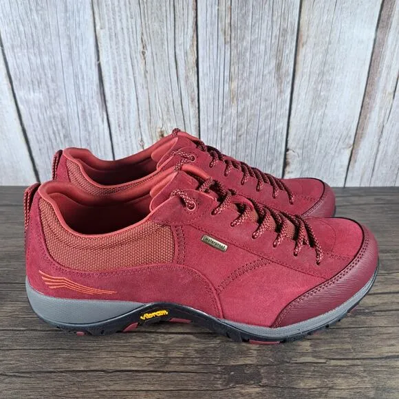 Dansko Paisley Outdoor Waterproof Vibram Sneaker Women's Sz 9.5-10 EU40 Red VGC