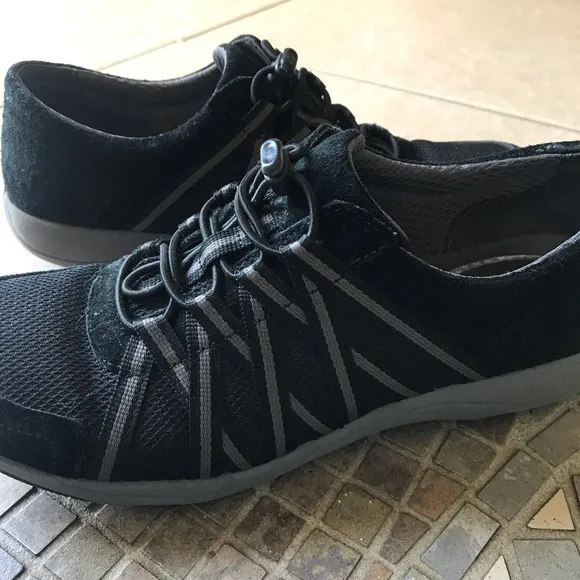 Dansko Shoes with Suede Detailing