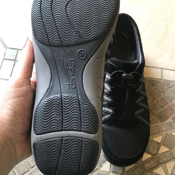 Dansko Shoes with Suede Detailing
