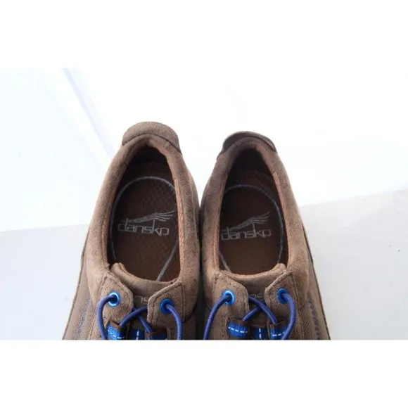 dansko sneakers shoes helen suede walking lace up womens EUR 40 us 9.5-10