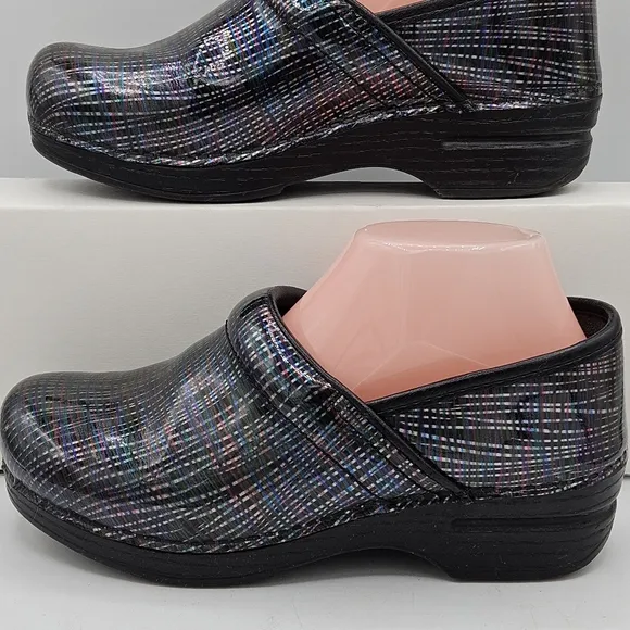 Dansko striped clog shoes size 37 US 6.5 / 7