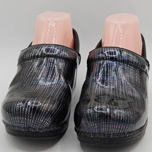 Dansko striped clog shoes size 37 US 6.5 / 7