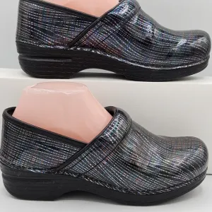 Dansko striped clog shoes size 37 US 6.5 / 7