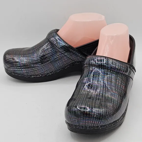 Dansko striped clog shoes size 37 US 6.5 / 7