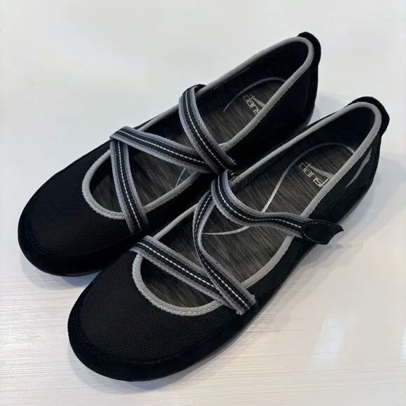 Dansko Women's Black Suede Comfort / Nursing Shoes Sandals‎ EU Size 40 US Size 9