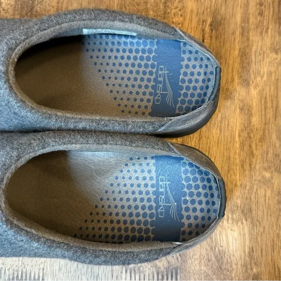 Dansko Women’s Lucie Wool Slipper Outdoor Sole Arch Support Clog Shoe Sz 41