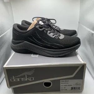 Dansko Women's Size 40 US 9.5-10 Pace Mesh Walking Shoes Black/Grey 2249