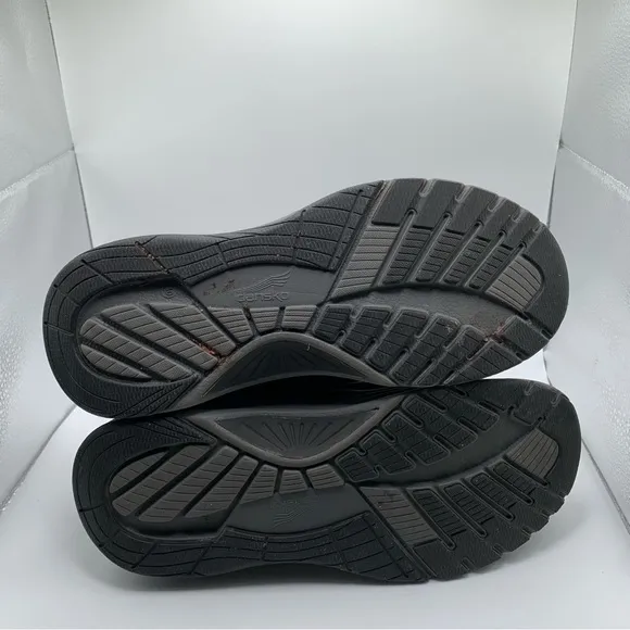 Dansko Women's Size 40 US 9.5-10 Pace Mesh Walking Shoes Black/Grey 2249