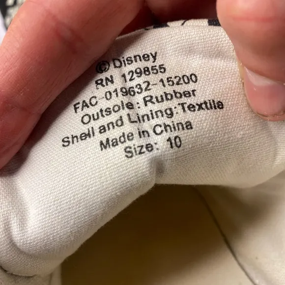 Disney rare Mickey Mouse all over shoes