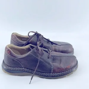 Dr. Doc Marten pebbled leather lace up comfort shoes sz 13