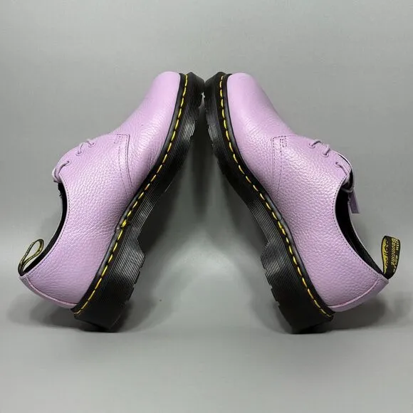 Dr Martens 1461 W/Zip Womens Size 6 Low Top Oxford Shoes Orchid Purple Leather