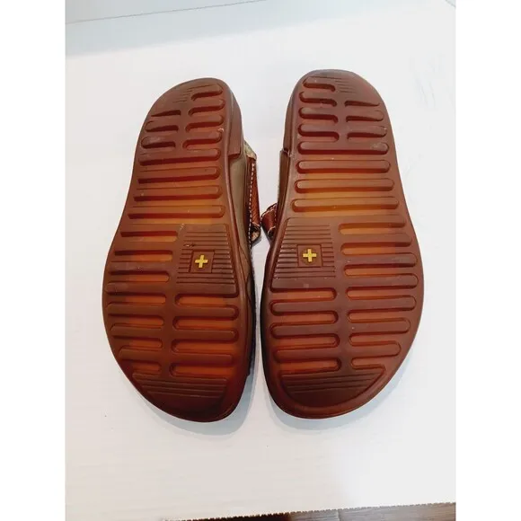 Dr Martens Mens Brown Leather Fishermen Sandals Size 12