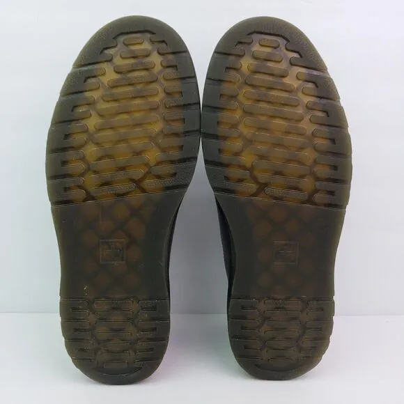 Dr Martens Zavala Lo Womens Size 8 Mens Sz 7 Black Leather Oxford Shoes