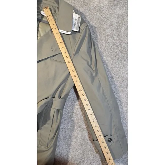 DSCP Valor Collection Liner All-Weather Military Trench Coat Olive USA Men's 38R
