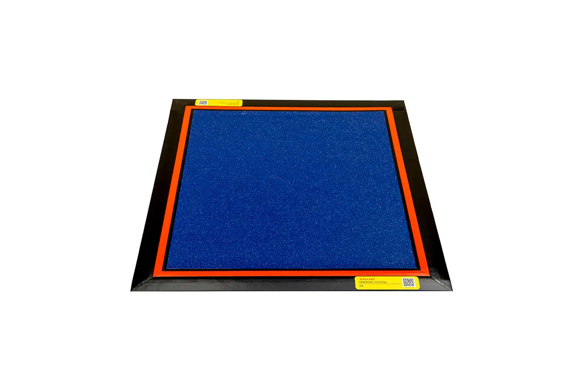 Dycem CZ01FS1212CO , Cleanzone Floor Mat System, 4' X 4', Cobalt