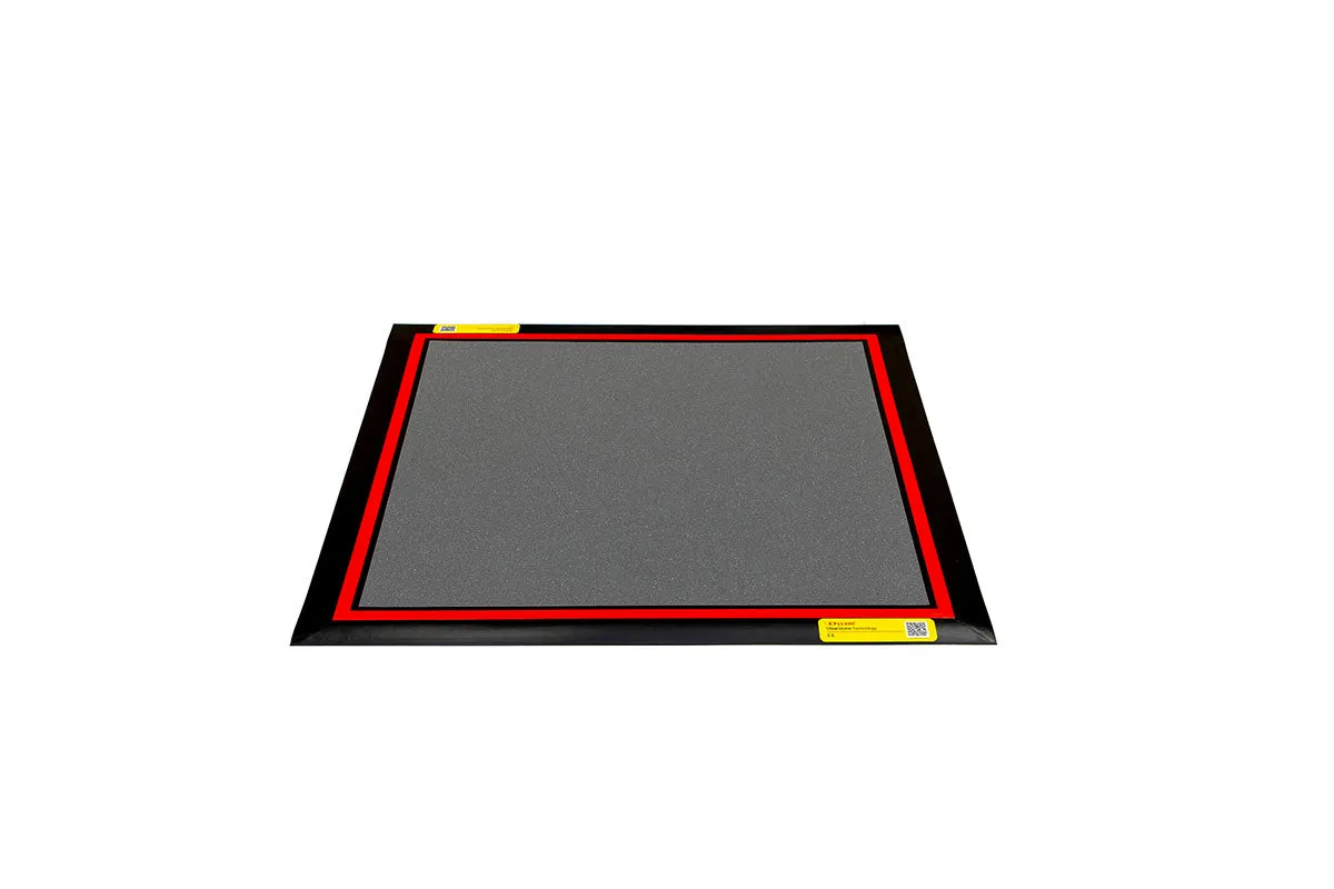 Dycem CZ01FS2020TT , Cleanzone Floor Mat System, 6.5' X 6.5', Titanium