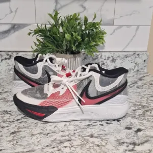 Dynamic Nike Red and Black Athletic Shoes