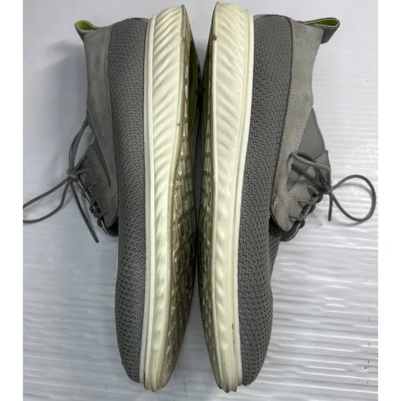 Ecco Men’s St.1 Hybrid Lite Mesh Summer Derby Oxford Shoes Gray US 11-11.5/45