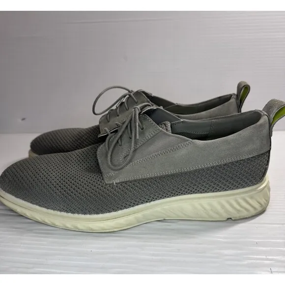 Ecco Men’s St.1 Hybrid Lite Mesh Summer Derby Oxford Shoes Gray US 11-11.5/45