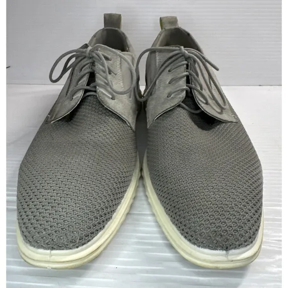 Ecco Men’s St.1 Hybrid Lite Mesh Summer Derby Oxford Shoes Gray US 11-11.5/45