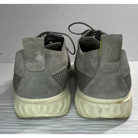 Ecco Men’s St.1 Hybrid Lite Mesh Summer Derby Oxford Shoes Gray US 11-11.5/45