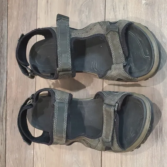 Ecco Mens Yucatan Hiking Outdoor Sandals shoes sz EUR 47 US 13-13.5