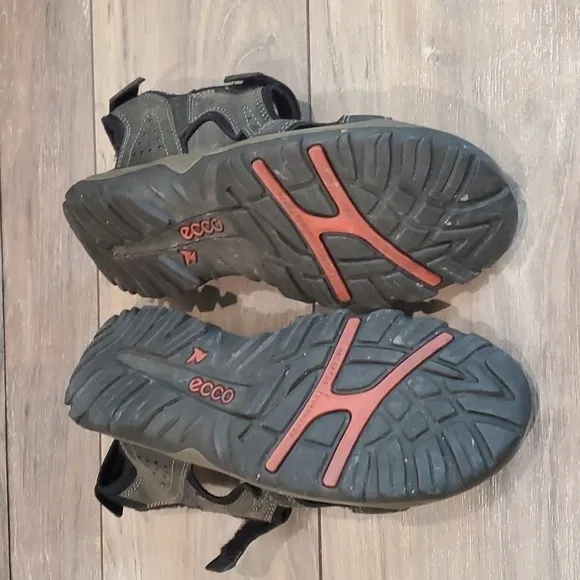 Ecco Mens Yucatan Hiking Outdoor Sandals shoes sz EUR 47 US 13-13.5