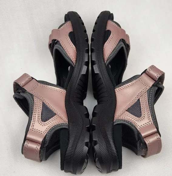 Ecco Pink Blush Yucatan Sport Strap Sandals