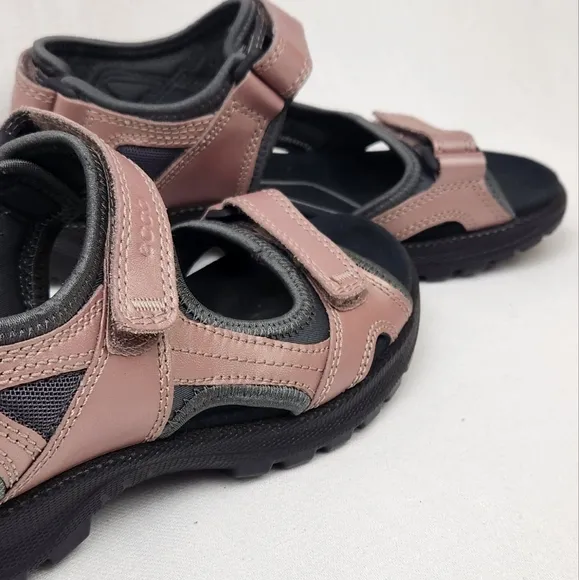 Ecco Pink Blush Yucatan Sport Strap Sandals
