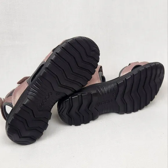 Ecco Pink Blush Yucatan Sport Strap Sandals