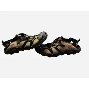 ECCO Yak Fisherman Sandals‎ Mens 47 Brown Terra Sport Closed Toe Outdoor Trail