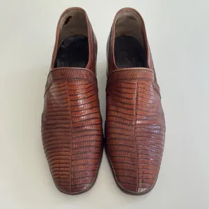 Elegant Brown Leather Men's Shoes