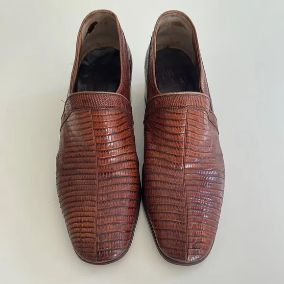 Elegant Brown Leather Men's Shoes