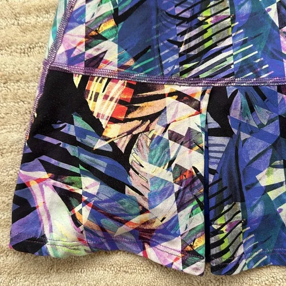 EUC Dona Jo JoJo Eco Skirt | Skort Tennis Golf Abstract Print Size Small | 1