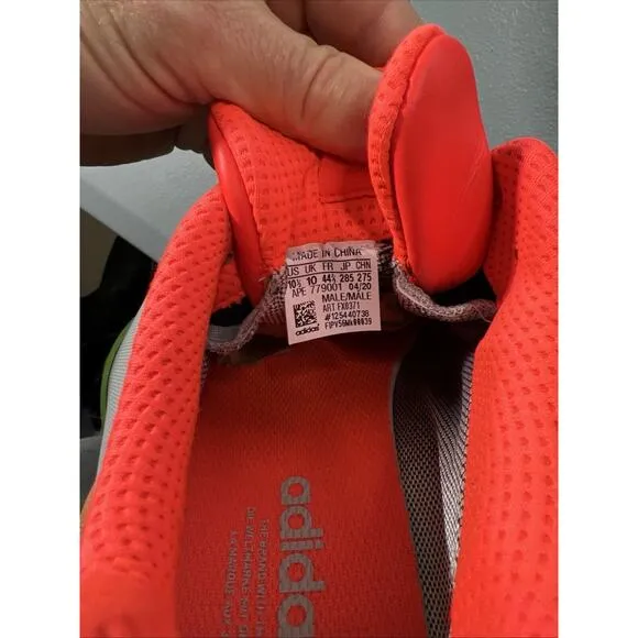 EUC Sz 10.5 Adidas IRAK x ZX 8000 GTX A-ZX Series Orange Suede Leather (FX0371)