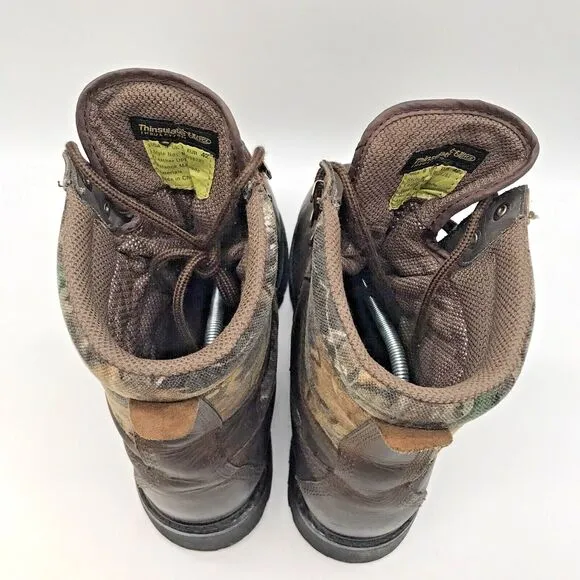 Field &amp; Stream Gore-Tex Hunting Sportsman Boots Men's 9 Thinsulate Ultra Vibram