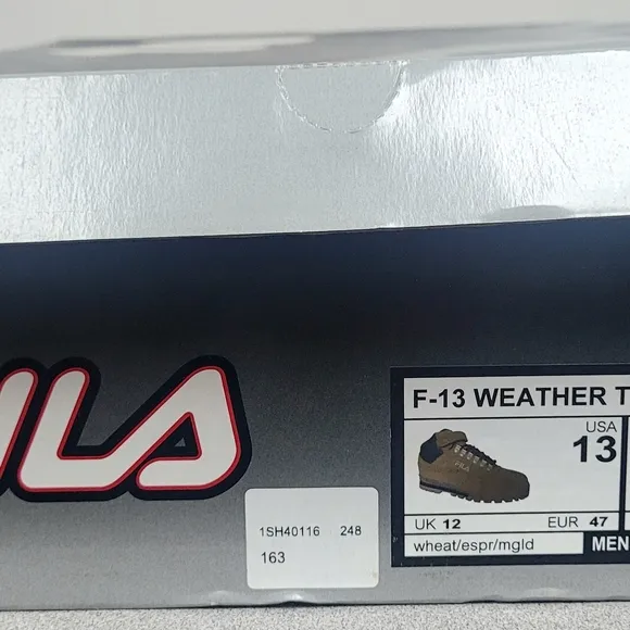 Fila Men's F-13 Weather Tech Shoes - Brown