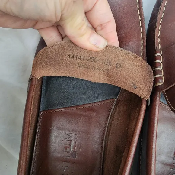Florsheim brown soft‎ loafers 10.5