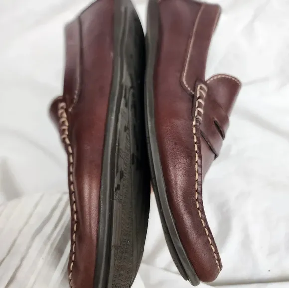 Florsheim brown soft‎ loafers 10.5