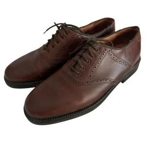 FLORSHEIM Ease Mens‎ Brown Leather Oxford Dress Shoes, 10.5M