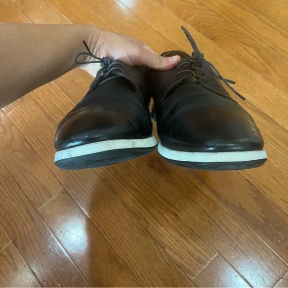 Florsheim Transit Cap Toe Oxford Shoes Black Men’s 11.5 Dress Casual Comfort