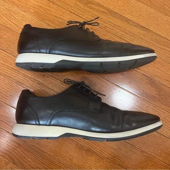 Florsheim Transit Cap Toe Oxford Shoes Black Men’s 11.5 Dress Casual Comfort