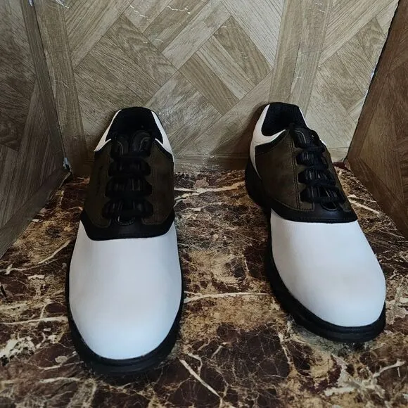 Footjoy men's 45516 greenjoys golf shoes size 11.5.   162