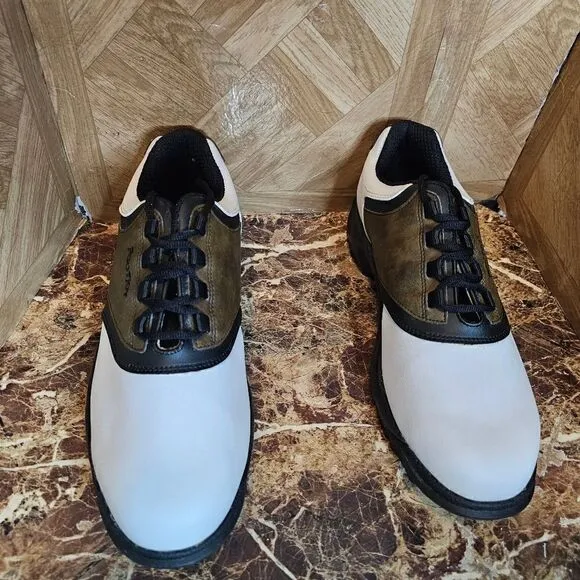 Footjoy men's 45516 greenjoys golf shoes size 11.5.   162