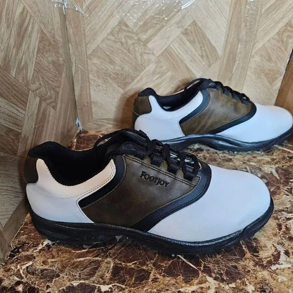Footjoy men's 45516 greenjoys golf shoes size 11.5.   162