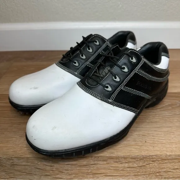 FootJoy Men's Size 8 Contour Series Leather Golf Shoes
