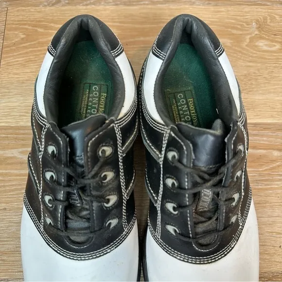 FootJoy Men's Size 8 Contour Series Leather Golf Shoes