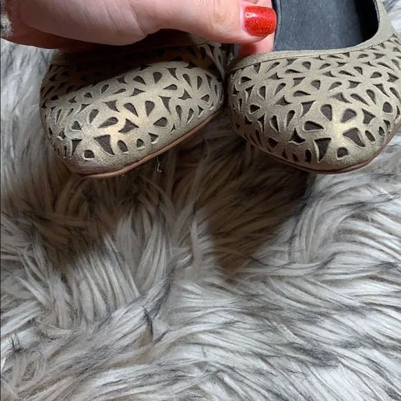 French Connection Shimmer Pump High Heel Shoes sz 10